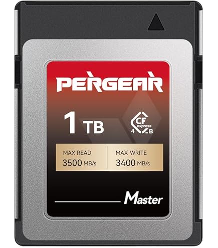 Amazon.com: PERGEAR 512GB Cfexpress 4.0 Type B Memory Card